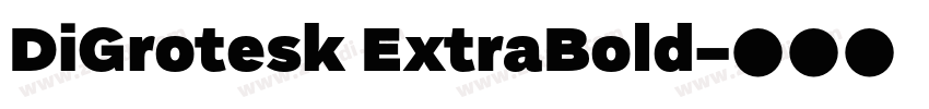 DiGrotesk ExtraBold字体转换 DiGrotesk ExtraBold字体转换